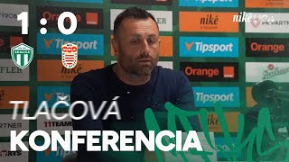 Pozápasová tlačová konferencia MFK Skalica  MFK Dukla Basnká Bystrica13 kolo 2425 [upl. by Enomrej595]