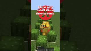 leather vs gold vs netherite vs diamond vs chainmail minecraft meme memes [upl. by Carlson]