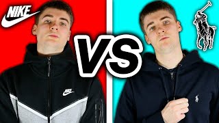 Nike Tech Fleece vs Ralph Lauren Tracksuit [upl. by Marion]