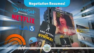 SAGAFTRA Resumes Negotiations with Video Game Companies Amid Ongoing Strike [upl. by Rois]