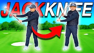 This quotJackknifequot Golf Drill WILL Increase Distance [upl. by Llerrad]