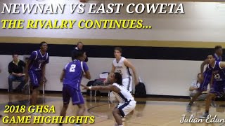 Newnan vs East Coweta Varsity boys basketball [upl. by Akemal975]