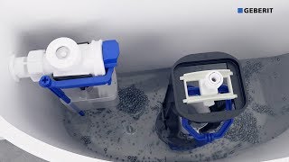 Geberit Type 240 Flushing Valve  Installation [upl. by Aidahs]