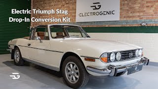 Electric Triumph Stag DropIn Conversion Kit  Electrogenic [upl. by Flo]