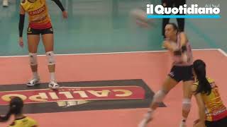 Volley Serie B2 Donne TONNO CALLIPO vs ORLANDINA 30 [upl. by Kaspar]