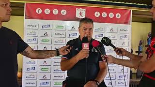 Polilla Da Silva en rueda de prensa en la previa de América vs Tolima [upl. by Ojela632]