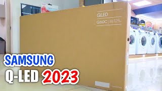 Unboxing amp Review Smart TV QLED Samsung QA 50Q60CAK [upl. by Ariella]