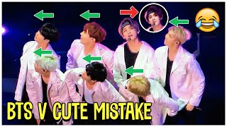 BTS V Cute Mistakes Compilation [upl. by Pizor166]