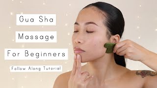 Gua Sha For Beginners  Follow Along Tutorial [upl. by Anes]