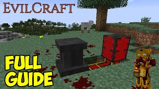 Minecraft Evilcraft SANGUINARY PEDESTAL FULL GUIDE 2024 [upl. by Tolliver52]