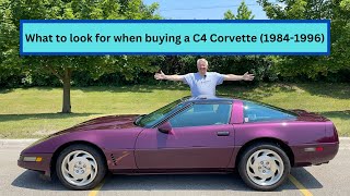 What to look for when buying a C4 Chevrolet Corvette 19841996 [upl. by Heppman]