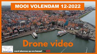 Volendam vanuit de lucht  Drone video Full HD [upl. by Adnawt351]