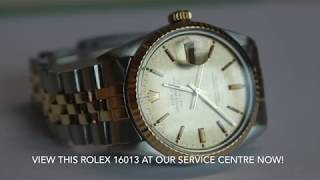 How to service and restore a Rolex 16013 [upl. by Aihsrop]