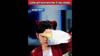 Little girl activate her X ray vision 😱 shorts viral part 1 [upl. by Ryter]