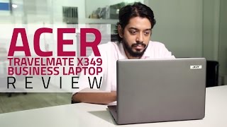 Acer TravelMate X349G2M Business Laptop Review [upl. by Barbette2]