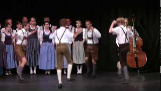 Austrian traditional folk dance Auerhahn Schuhplattler [upl. by Trauts]