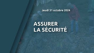 Assurer la sécurité [upl. by Eula]