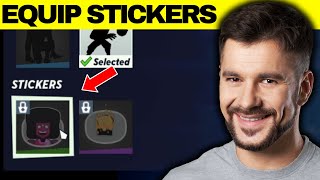 How To Equip Stickers in Multiversus [upl. by Appleby285]