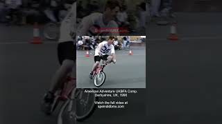 Trailer UKBFA BMX Comp American Adventure Theme Park Derbyshire UK 1990 [upl. by Clift]