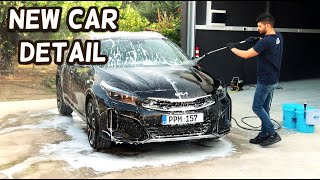 KIA XCEED Wash Polish amp Ceramic Coating  Auto Detailing NEW CAR DETAIL [upl. by Wystand294]