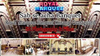 Royal Marquee BanquetKorangi Coastguard Its sabir vlogs [upl. by Nivloc]