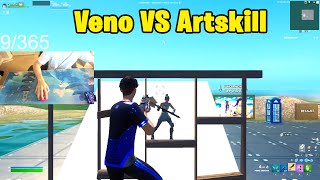 Veno VS Artskill 1v1 Buildfights [upl. by Heilner100]