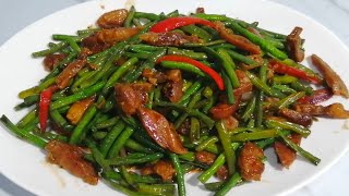 ADOBONG SITAW  MADALING LUTUIN SIMPLENG RECIPE [upl. by Amice336]