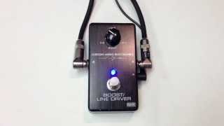 MXR CAE Custom Audio Electronics Boost Line Driver [upl. by Quickel]