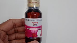 Macbery junior syrup  बच्चो मे होने वाले बलगम वाली खासी की असरदार syrup [upl. by Boelter]