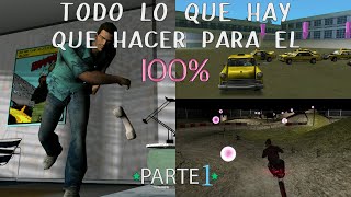 GTA Vice City  Todo lo Necesario para Completar el 100 parte 1 [upl. by Aid424]