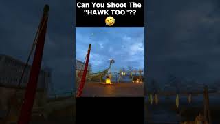 Can You Shoot The quotHAWK TOOquot 🤣 skyrim skyrimanniversary elderscrolls shortsvideoviral [upl. by Ciprian802]