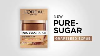 Exfoliate your skin with Grapeseed PureSugar Scrub [upl. by Martyn]