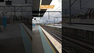 Sydney train arriving at Redfern station train sydneytrains sydney [upl. by Schwejda215]