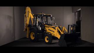 Komatsu WB93R8 Backhoe Loader  Walk Around [upl. by Amein]