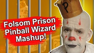 Puddles Pity Party  Folsom Prison Blues  Pinball Wizard Mash Up Official Music Video [upl. by Fisher]