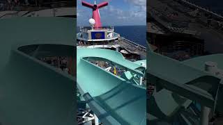 Carnival Liberty Waterslide ASMR carnival carnivalcruise carnivalliberty [upl. by Koch]