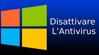 Come Disattivare lantivirus Windows Defender  Windows 10  Tutorial [upl. by Arutak]