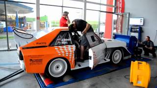 Audi S1 22 I5 DOHC 20v Turbo 572Hp 615Nm on dyno Profituning [upl. by Demeter]