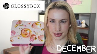 GLOSSYBOX DECEMBER 2023 UNBOXING [upl. by Fishbein]