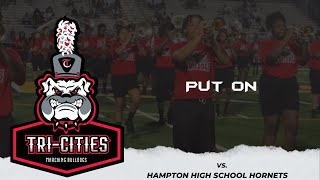 2023 TriCities High School Band  Put On  vs Hampton High School [upl. by Hildick]