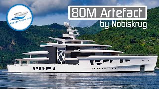 80M Artefact SuperYacht By Nobiskrug Yachts  Overview  Monaco Yacht Show [upl. by Erving72]