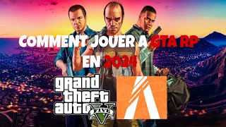 TUTO COMMENT JOUER A GTA RP EN 2024 comment installer fivem facilement [upl. by Atronna]