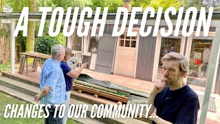 Renovating an abandonedTiny House 80 A tough decision [upl. by Baggs]