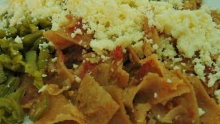 Chilaquiles para desvelados RecetasdeLuzMa [upl. by Hennessey443]