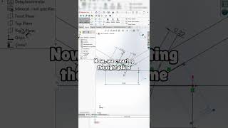 SolidWorks for beginners swept bossbase 3d tutorial beginners solidmodeling cad solidworks [upl. by Gennaro175]