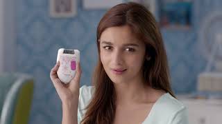 Philips Satinelle Epilator  Be skirtready anytime [upl. by Anilac]