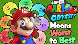 Ranking Every Moon in Super Mario Odyssey [upl. by Yellah]