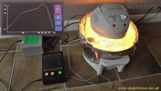 Open source halogen oven PID reflow controller [upl. by Kenwee355]