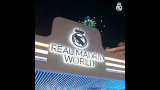 Official opening of Real Madrid World in Dubai [upl. by Libyc]