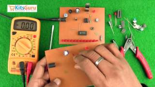 555 Timer Based Binary Counter by KitsGurucom  LGKT089 [upl. by Nosretep]